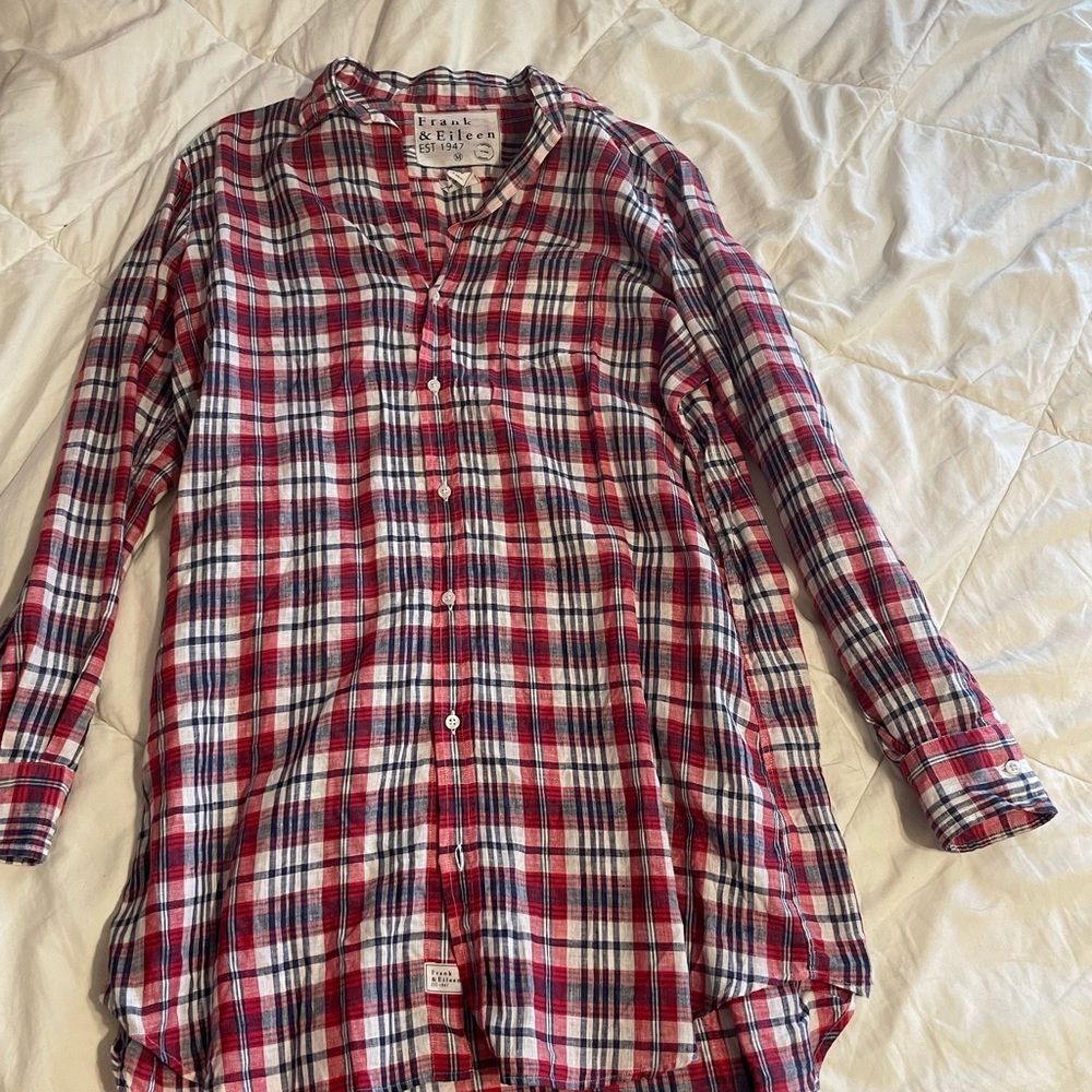 Frank and Eileen Plaid Line. Mary Deess